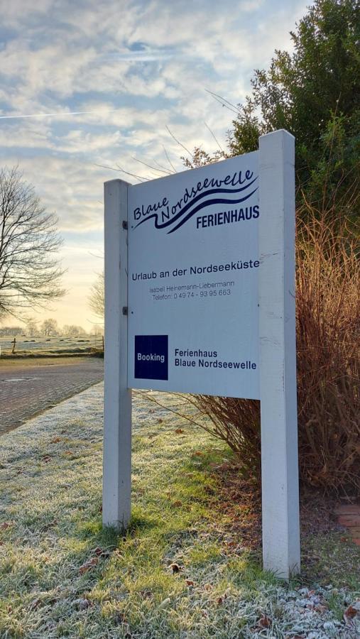 Ferienhaus Blaue Nordseewelle Villa เอเซินส์ ภายนอก รูปภาพ